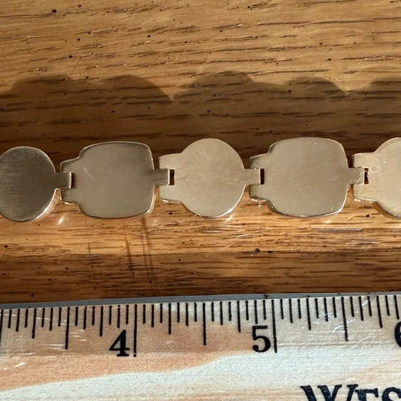 Kenneth Jay Lane Gold Scarab Vintage Bracelet - Picture 7 of 11